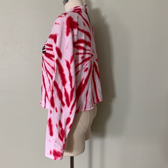 Victoria’s Secret Pink Tie Dye Sweatshirt - Picture 3 of 9